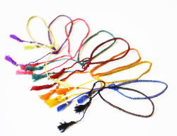 Bracelet Project: Assorted colors and topics/causes