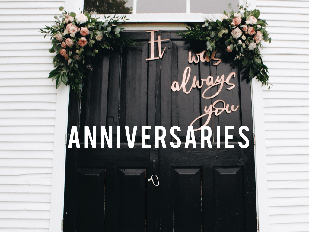 Anniversary Posts
